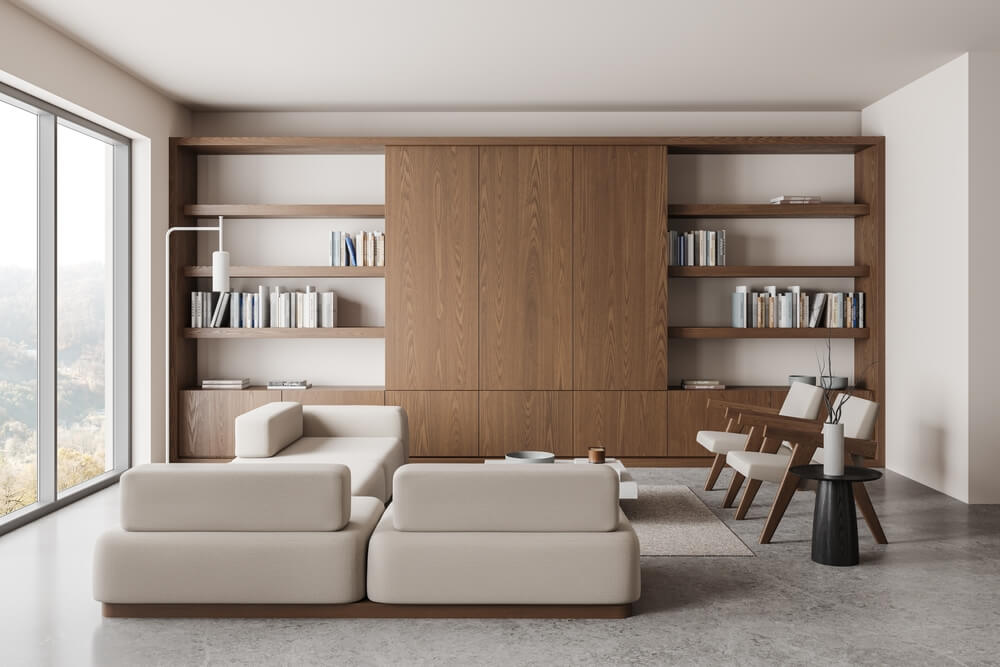 Modern living room interior